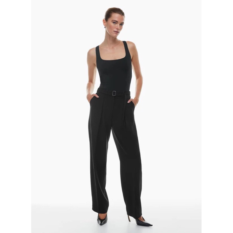 BABATON SIZE S, M - BODYSUIT KHÔNG TAY CỔ VUÔNG