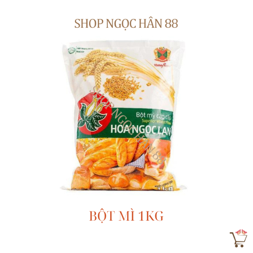 Bột mì Hoa Ngọc Lan 1kg, bột mì cao cấp Hoa Ngọc Lan