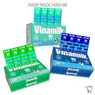 Thùng Sữa Tươi Tiệt Trùng VinaMilk 100% (48 hộp x 180ml )