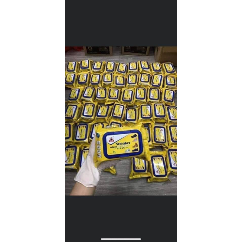 Giấy lau giày Sneaker, Giấy lau giày đa năng , Giấy ướt lau đa năng giá quá rẻ