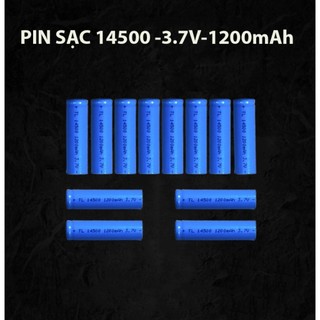 Pin sạc tích điện tông đơ các loại - pin 14500 dung lượng 1200mAh 3.7V