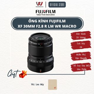 Ống kính Fujifilm XF 30mm F2.8 R LM WR Macro l XF30 l XF30mm - Hàng Chính Hãng Full VAT