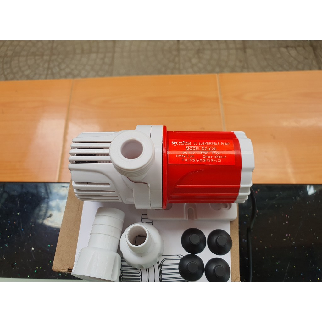 Máy bơm tăng áp tiết kiệm điện 1000 L/H 10W, bơm DC 12V có điều chỉnh tăng giảm lưu lượng nước