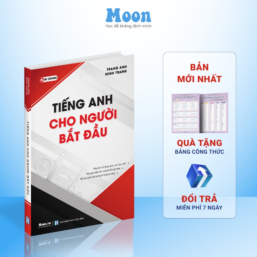 Sách ID - Tiếng anh cho người bắt đầu, người mất gốc cô Trang Anh