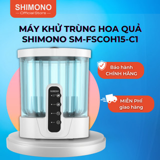 Máy Khử Trùng Thực Phẩm SHIMONO SM-FSCOH15-C1 Loại Bỏ Độc Tố Vi Khuẩn Trong Hoa Quả, Thịt Cá Mà Giữ Được Độ Tươi Ngon