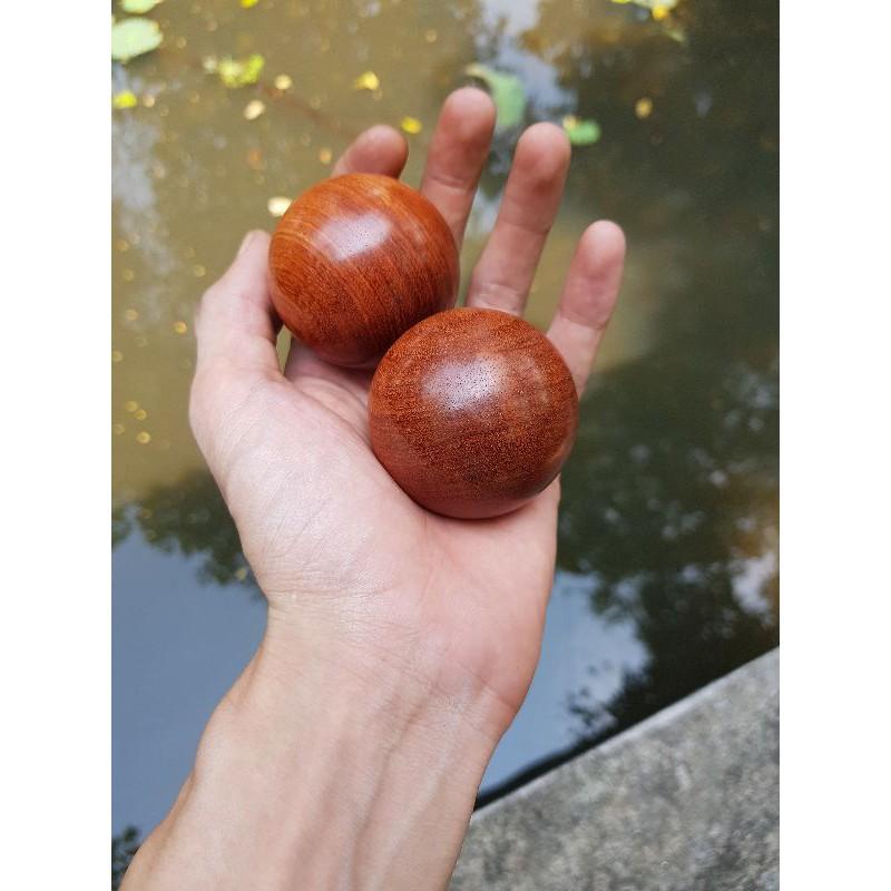 Bi Lăn Tay Hạt Gỗ hương Hạt 5cm