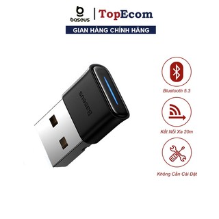 Usb Bluetooth Adapter Dongle Audio Receiver Basues BA04 Tốc Độ Cao Bluetooth 5.0 Hoạt Động Tốt Trong 20m