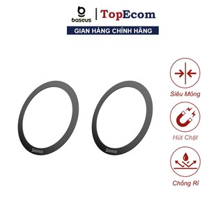 Vòng Kim Loại MagSafe Baseus Metal Ring cho Táo 13/12 Series ( Bộ 2 miếng Dùng cho phụ kiện MagSafe Apple)