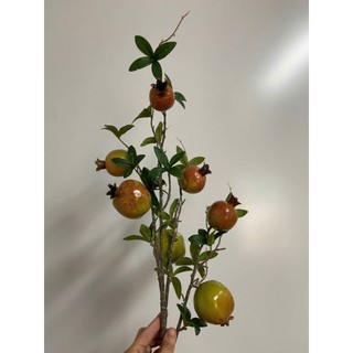 Cành lựu 7 quả cắm bình decor