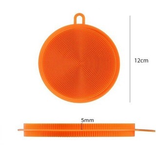 SET 5 Miếng rửa chén, rửa bát silicon đa năng miếng rửa chén chống khuẩn
