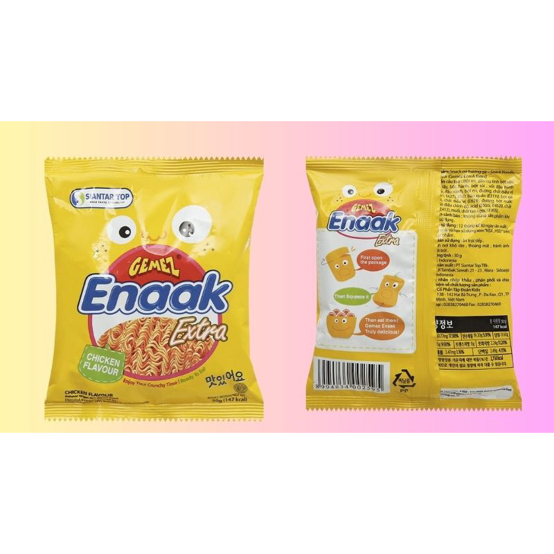 Gói mì trẻ em Enaak 30g