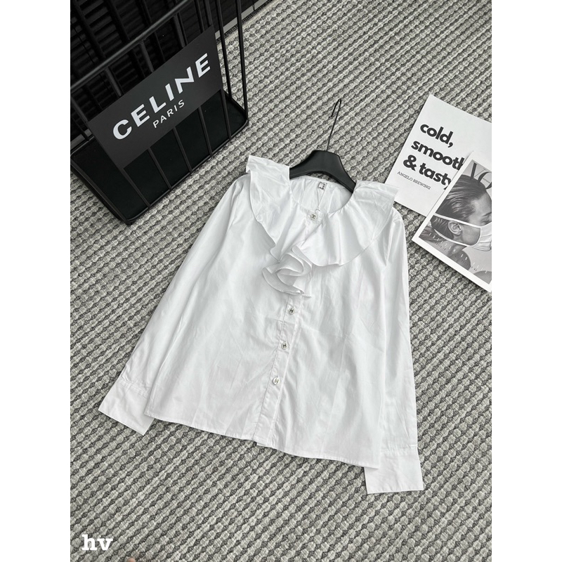 Áo sơ mi cổ bèo chace