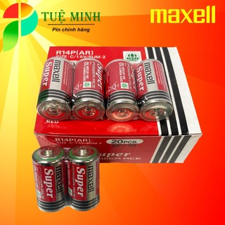 Pin Maxell Trung C / R14P chính hãng, giá rẻ dùng cho đồng hồ, bếp gas