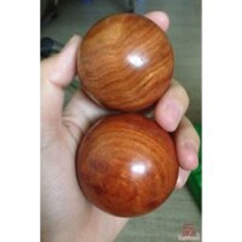 Bi Lăn Tay Hạt Gỗ Hương Hạt 6cm