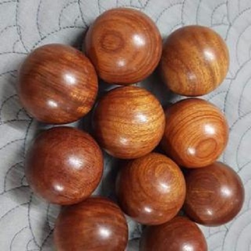 Bi Lăn Tay Hạt Gỗ Hương Hạt 6cm