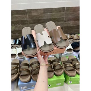 Dép quai h đế nâu de3510