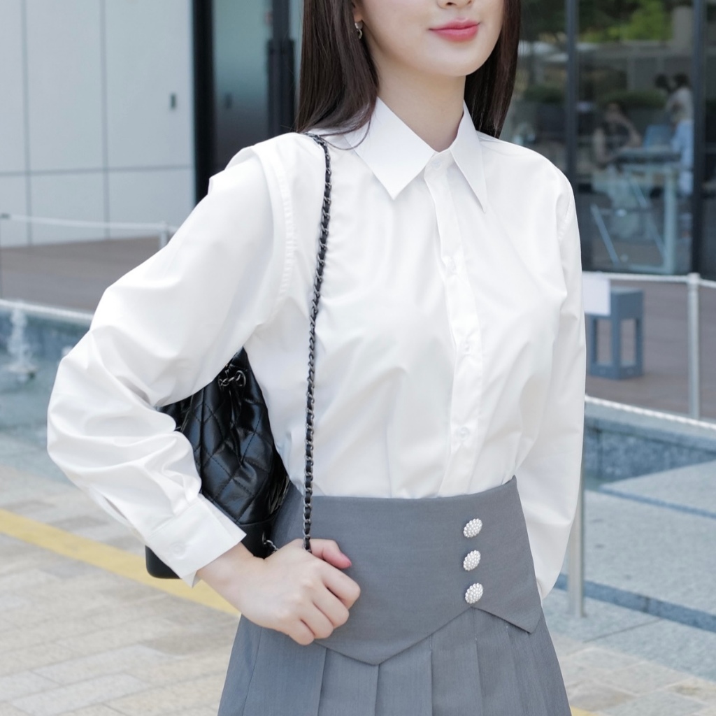 Sơmi Trắng Basic F202310