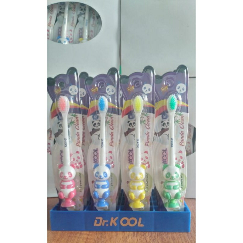 Bàn chải đánh răng trẻ em Dr. Panda Clean