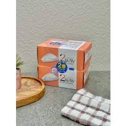 Bông Tẩy Trang Cotton 2Way Nhật Bản