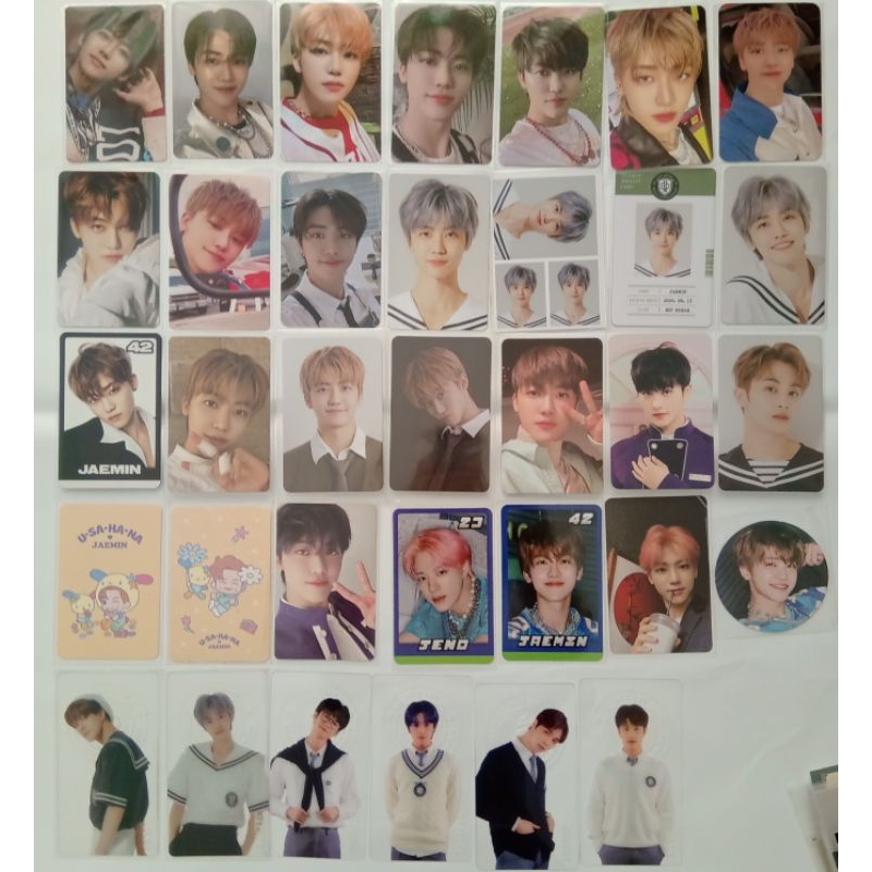Photocard Jaemin Mark Jeno NCT Dream