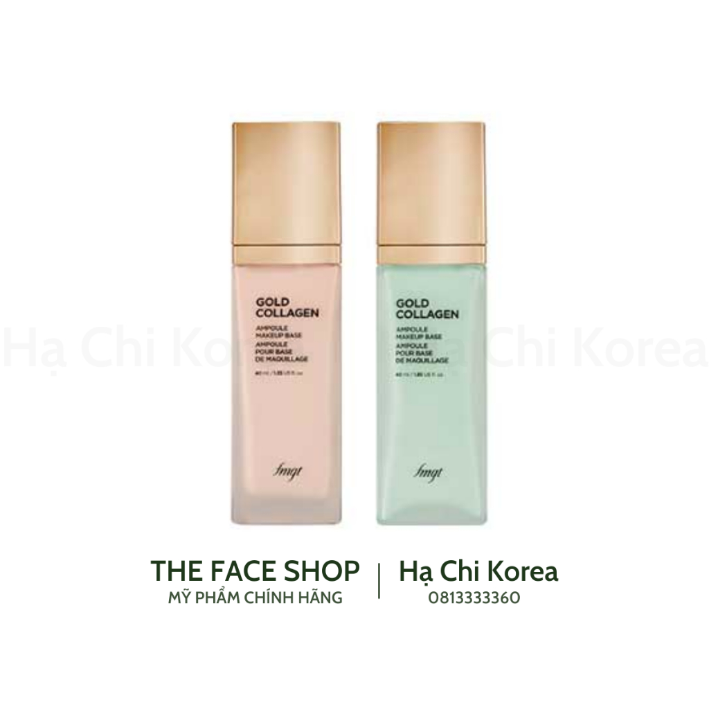 Kem lót Gold Collagen Ampoule MakeUp Base SPF30 PA++ fmgt
