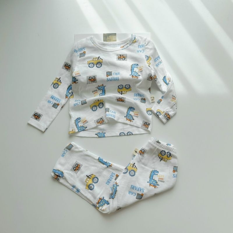 Bộ thu đông cotton len bé trai - bé gái