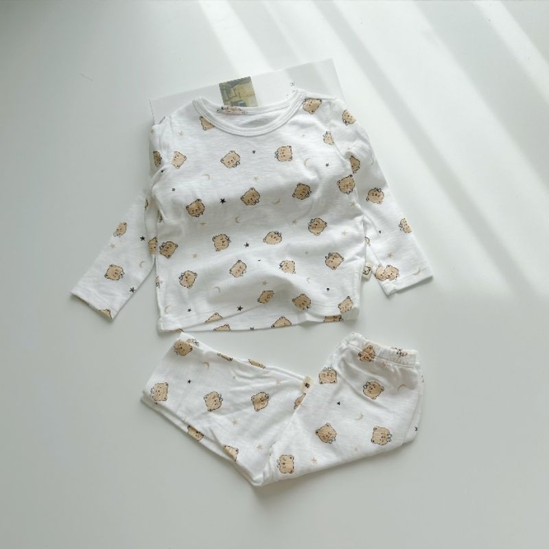 Bộ thu đông cotton len bé trai - bé gái