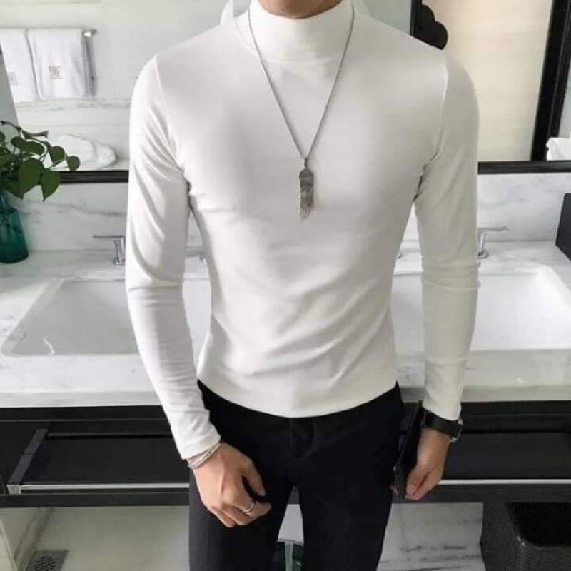 Áo giữ  nhiệt nam bên trong lót lông