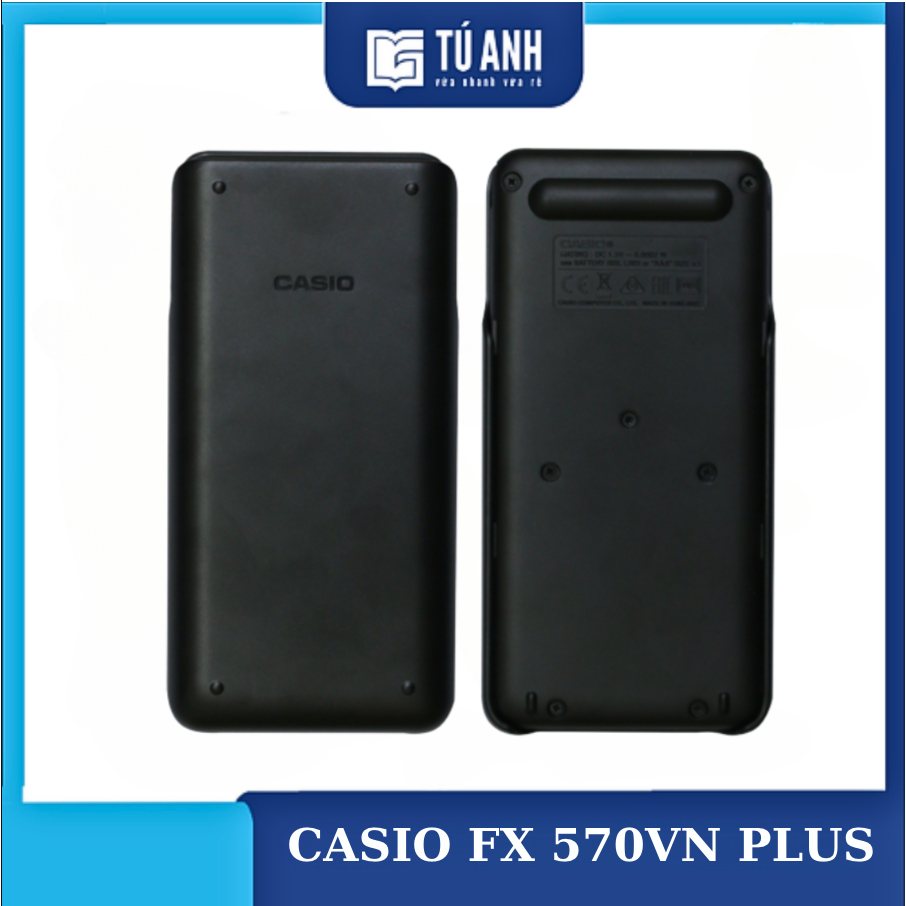 Máy Tính Khoa Học CASIO FX-570VN PLUS Màu Đen