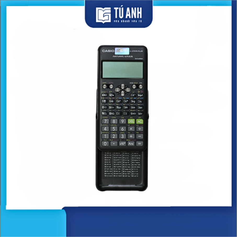 Máy Tính Khoa Học CASIO FX-570VN PLUS Màu Đen