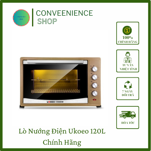 Lò Nướng Điện Ukoeo 102L Chính Hãng 2024- Bảo Hành 12 Tháng