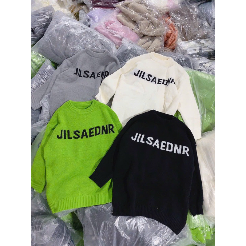 Áo len chữ 3 màu dày dặn