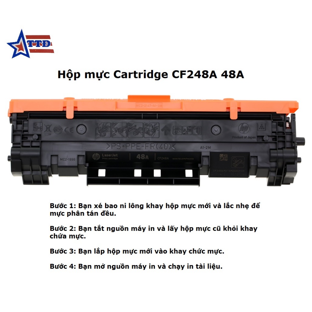 Hộp mực 48A  cho máy in M15A M15wHP M28A M28W