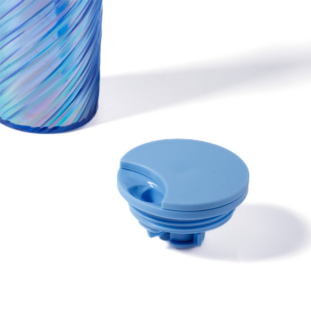 STARBUCKS Bình PLASTIC 16Oz  BLUE HOLOGRAM INSRT