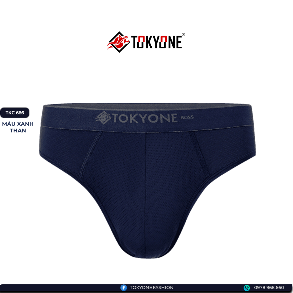 Quần Lót Nam Thông Hơi TOKYONE, thoáng khí, thấm hút mồ hôi, kháng khuẩn vượt trội.