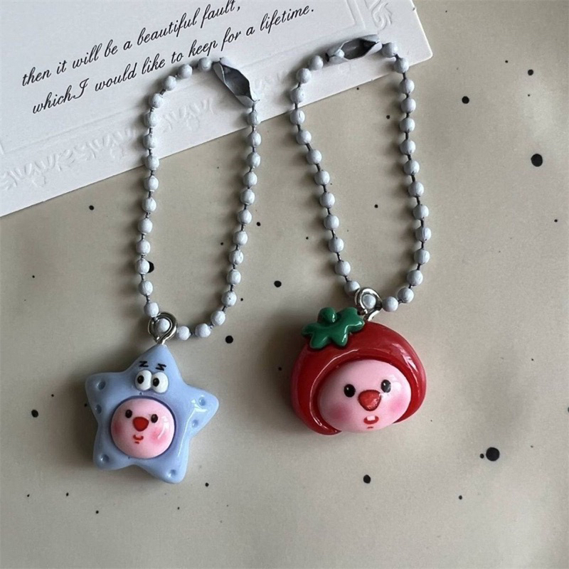 Móc khoá hình thú hải ly Loopy dễ thương hot trend 2024