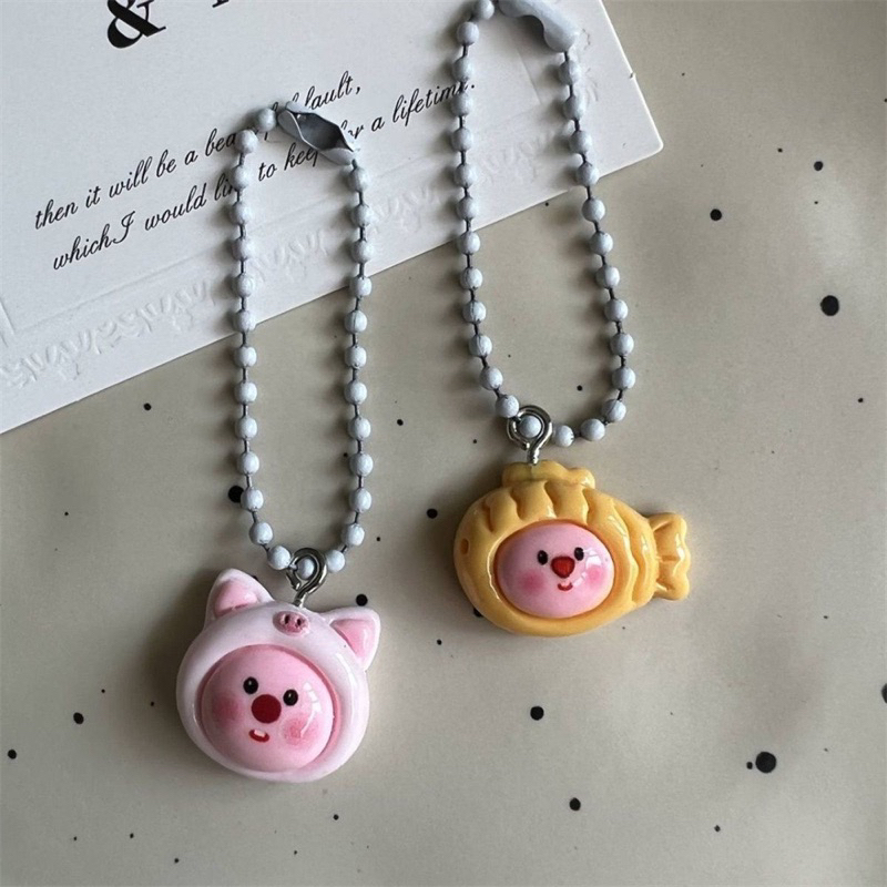 Móc khoá hình thú hải ly Loopy dễ thương hot trend 2024