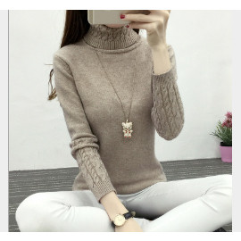 Áo len nữ - Áo len cổ lọ kiểu Hàn Quốc - Danangsale