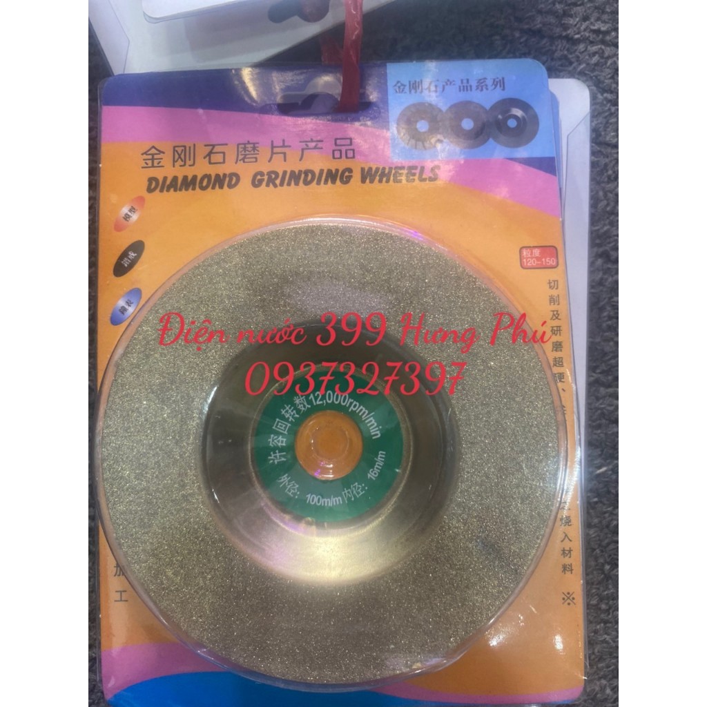 Đĩa mài kim cương, đĩa mài kính 100-150mm