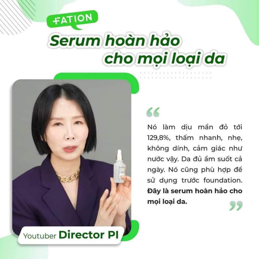 Tinh Chất Làm Dịu Da Fation Nosca9 Trouble Serum 30ML