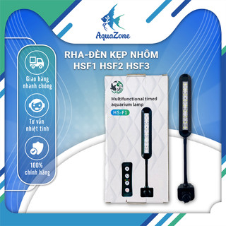 Đèn led kẹp bể cá nhôm rha hsf1, hsf2, hsf3 - đèn kẹp mini dành cho bể thủy sinh, bể cá nhỏ và vừa