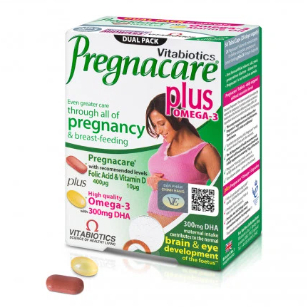 Vitabiotics Pregnacare Plus Omega 3 (Hộp 56 viên)