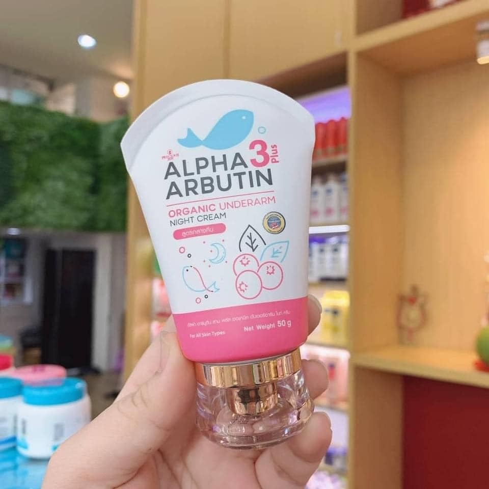 Kem Dưỡng Trắng Giảm Thâm Nách Precious Skin Alpha Arbutin Organic Underarm Whitening Cream 50g Chính Hãng