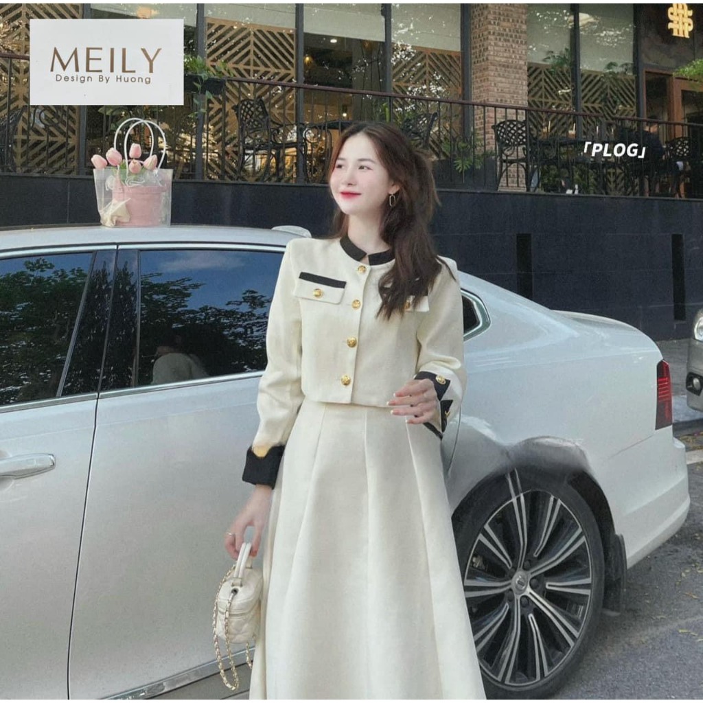 Set tiểu thu phối cao cấp kèm chân váy thanh lịch TH981