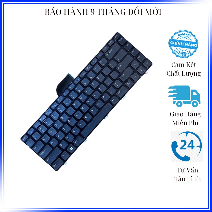 Bàn Phím Laptop Dell Inspiron 14 3421 14R 5421 3437 5437 Vostro 1528 2421 2518 2308 2418 Latitude 3440 15Z-5523 New 100%