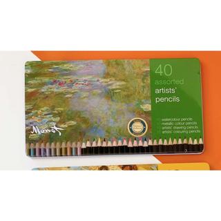 Bộ họa cụ 40 chi tiết Assorted Artist'S Pencils - Monet - Waterlillies