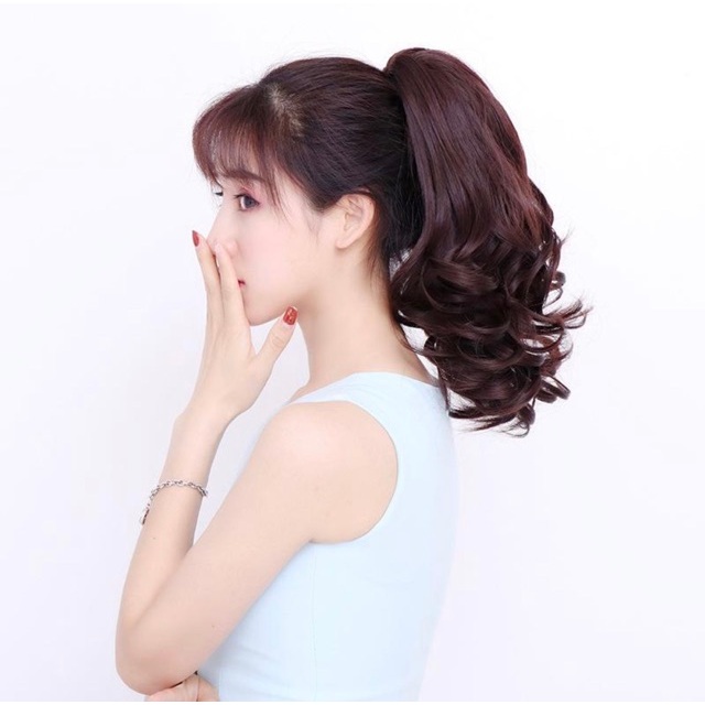 Tóc Ngoạm Xoăn lọn dài 35cm N41