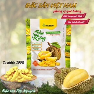 Sầu riêng sấy thăng hoa - thương hiệu thịnh phát - đặc sản tây nguyên - túi 50gr - kingsmart