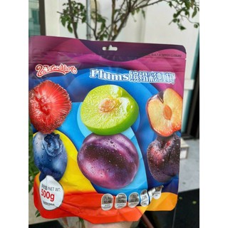 Ô mai thập cẩm Plum mix sẵn nhiều vị 500gr