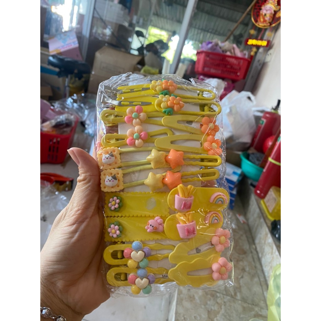 Set 20 Kẹp Tóc Nơ Dễ Thương Cho Bé Gái nhiều mầu